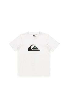 Quiksilver Comp Logo Ss Yth Çocuk Beyaz T-shirt Beyaz Quiksilver Comp Logo Ss Yth Çocuk Beyaz T-shirt Beyaz