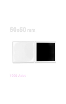 Kare Magnet 50x50mm Uv Baskıya Uygun Vguvbkms 1000 Adet Montajlı