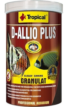 Tropical D-Allio Plus Ganulat Discus Balıklar İçin Sarımsaklı G Tropical D-Allio Plus Ganulat Discus Balıklar İçin Sarımsaklı G