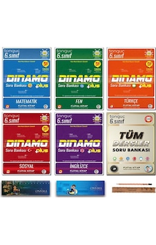 Tonguç Akademi 6. Sınıf Dinamo Soru Bankası - Tüm Dersler Soru Bankası Fijital Kitap Set 6 Kitap Tonguç Akademi 6. Sınıf Dinamo Soru Bankası - Tüm Dersler Soru Bankası Fijital Kitap Set 6 Kitap