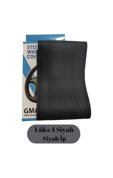 Direksiyon Kılıfı Dikmeli Lüks Model 4 Siyah Siyah İp Glz02420435 1 Adet Direksiyon Kılıfı Dikmeli Lüks Model 4 Siyah Siyah İp Glz02420435 1 Adet