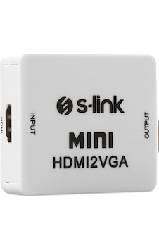 S-Link SL-Hvc10 HDMI To Vga + Audio Çevirici Çoklayıcı S-Link SL-Hvc10 HDMI To Vga + Audio Çevirici Çoklayıcı