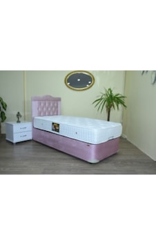 Baza Tay tüy PEMBE Silinir Kumaş Kapitone başlık Metal Fırın Boya Ortopedik Yatak 90*190cm El Yapım Baza Tay tüy PEMBE Silinir Kumaş Kapitone başlık Metal Fırın Boya Ortopedik Yatak 90*190cm El Yapım