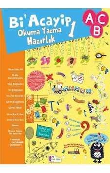 Mor Elma Yayınları Bi' Acayip Okuma Yazma Hazırlık 1 Mor Elma Yayınları Bi' Acayip Okuma Yazma Hazırlık 1