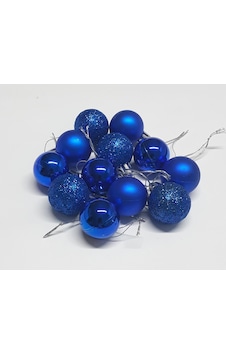 Mavi Renk 3 cm 12 li Boru Top Mavi Renk 3 cm 12 li Boru Top