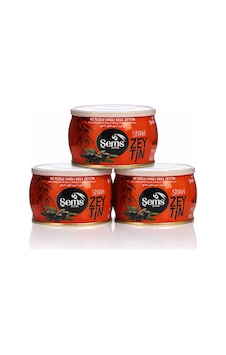 Şems Yağlı Sele Siyah Zeytin 291-320 Kalibre 300 Gr 3'lü Ekonomik Paket Şems Yağlı Sele Siyah Zeytin 291-320 Kalibre 300 Gr 3'lü Ekonomik Paket