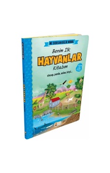 İngilizce Destekli İlk Büyük Hayvanlar Kitabım- Sincap Kitap