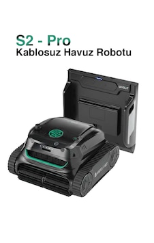 S2 Pro Kablosuz Havuz Robotu 300m2 Havuz Taban - Duvar Temizlik Robotu S2 Pro Kablosuz Havuz Robotu 300m2 Havuz Taban - Duvar Temizlik Robotu