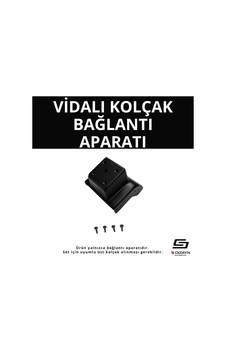 S-dizayn Seat Arona Vidalı Kol Dayama Kolçak Alt Adaptör 2017 Üzeri A+ Kalite