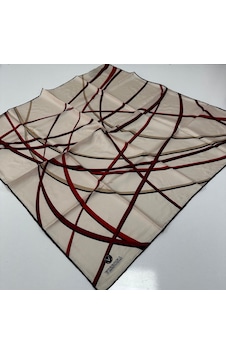 Vissona Twill İpek Eşarp Ipk6304-31693 Çok Renkli Vissona Twill İpek Eşarp Ipk6304-31693 Çok Renkli