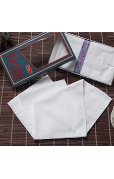 Rozet Tekstil Kutulu Kumaş Mendil 40x40 Cm Bir Düzine 12 Adet Mendil 40x40 C Beyaz Rozet Tekstil Kutulu Kumaş Mendil 40x40 Cm Bir Düzine 12 Adet Mendil 40x40 C Beyaz