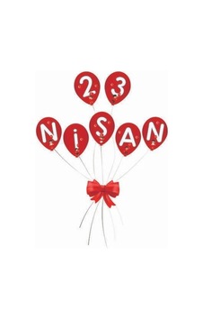 23 Nisan Bayramı Kapı Süsü Çok Renkli