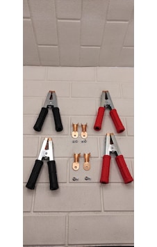 Akü Takviye Maşası 4lü Set Yarım Bakır
