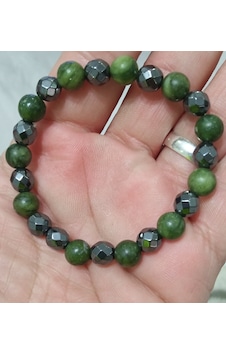 Yeşim Taşı Bileklik 8 Mm Yeşil Yeşim Taşı Bileklik 8 Mm Yeşil