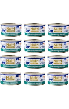Nutri Feline Okyanus Balıklı Ve Midyeli Pate Tahılsız Yetişkin Kedi Konservesi 70 G X 12 Adet Nutri Feline Okyanus Balıklı Ve Midyeli Pate Tahılsız Yetişkin Kedi Konservesi 70 G X 12 Adet
