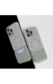 Apple iPhone Uyumlu 15 Pro Kılıf M-safe Şarj Özellikli Mıknatıslı Zore Duble Kapak Apple iPhone Uyumlu 15 Pro Kılıf M-safe Şarj Özellikli Mıknatıslı Zore Duble Kapak