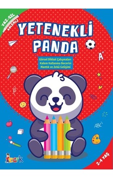 Yetenekli Panda - Yaz-sil-kalemli Yetenekli Panda - Yaz-sil-kalemli