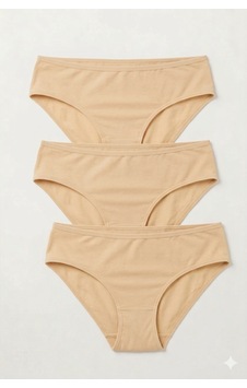 İki Yıldız İyteks Bayan Bambu Bikini Bel Külot 3'lü 2004 Ten İki Yıldız İyteks Bayan Bambu Bikini Bel Külot 3'lü 2004 Ten