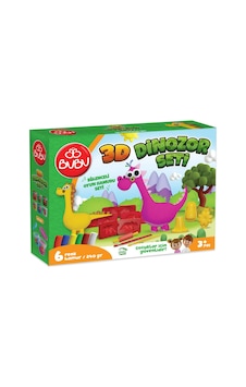 Bu-bu Oyun Hamuru Seti 3d Dinozor L Bubu-oh0012 Çok Renkli Bu-bu Oyun Hamuru Seti 3d Dinozor L Bubu-oh0012 Çok Renkli