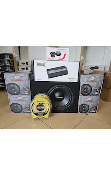 Paket Ses Sistemi Cadence 20 Cm 120 Rms Seti 5 Kanallı Akgöz Paket Ses Sistemi Cadence 20 Cm 120 Rms Seti 5 Kanallı Akgöz