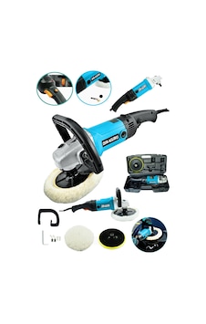 Dragro GRZ-plsj4200 Mavi 4200 W Bakir Sargili 6 Kademe Polisaj Makinasi Zımpara Makinası Dragro GRZ-plsj4200 Mavi 4200 W Bakir Sargili 6 Kademe Polisaj Makinasi Zımpara Makinası