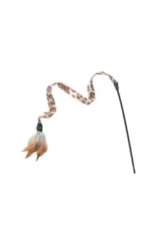 Eastland Leopar Desenli Tüylü 70 CM Kedi Oltası Eastland Leopar Desenli Tüylü 70 CM Kedi Oltası