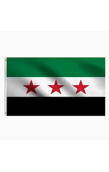 Yeni Suriye Bayrak Özgür Suriye