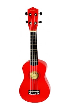 Andres Soprano Ukulele Kırmızı