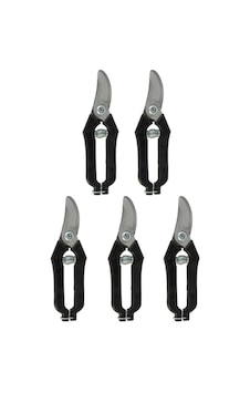 Göcen 5 Adet Narenciye Üzüm Bağ Budama Makası Eğri Uçlu 18 Cm Siyah Göcen 5 Adet Narenciye Üzüm Bağ Budama Makası Eğri Uçlu 18 Cm Siyah