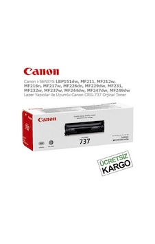 Canon Crg-737 Toner - Mf-237W Canon Crg-737 Toner - Mf-237W