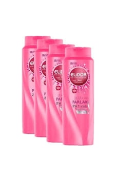 Elidor Parlak ve Güçlü Saçlar için Şampuan 4 x 650 ML Elidor Parlak ve Güçlü Saçlar için Şampuan 4 x 650 ML