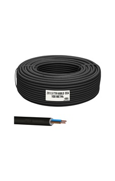 2x1.5 Ttr Seslendirme Kablosu Cca Siyah 100mt Brk-215s 2x1.5 Ttr Seslendirme Kablosu Cca Siyah 100mt Brk-215s