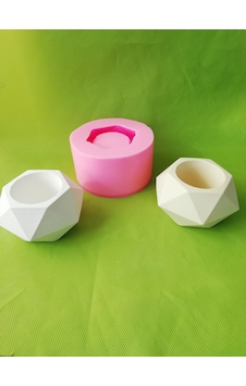 Geometrik Saksı Silikon Kalıp Geometrik Saksı Silikon Kalıp