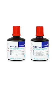 Edding Legamaster Tahta Kalem Mürekkebi 2Li 100 Ml Kırmız Edding Legamaster Tahta Kalem Mürekkebi 2Li 100 Ml Kırmız