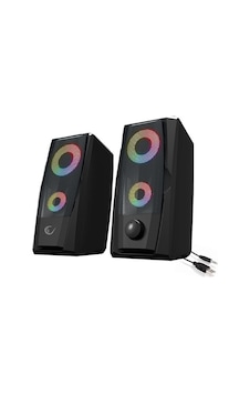 Rampage RMS-X9 2.0 RGB Multimedia Oyuncu Hoparlör Rampage RMS-X9 2.0 RGB Multimedia Oyuncu Hoparlör