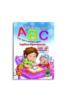 Whiteboard Abc First Step İn Learning English / Yaz-sil Bitmeyen Yazı Defteri Whiteboard Abc First Step İn Learning English / Yaz-sil Bitmeyen Yazı Defteri