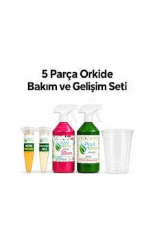 Orkide Bakım Seti Saksı Keiki Macunu Köklendirme Jeli Power Mix Bloom 5 Parça 1 L Orkide Bakım Seti Saksı Keiki Macunu Köklendirme Jeli Power Mix Bloom 5 Parça 1 L
