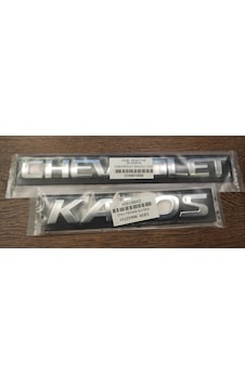 Chevrolet Kalos 2003-2008 Bagaj Yazısı 2 Li Takım Sedan, Hatchback Uyumlu Chevrolet Kalos 2003-2008 Bagaj Yazısı 2 Li Takım Sedan, Hatchback Uyumlu