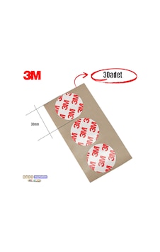 3m Gpt-020 Filmik Çift Taraflı Bant Özel Kesim 30mm 30adet 3m Gpt-020 Filmik Çift Taraflı Bant Özel Kesim 30mm 30adet