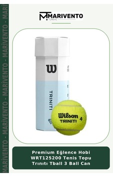 Premium Eğlence Hobi Wrt125200 Tenis Topu Trınıtı Tball 3 Ball Can Premium Eğlence Hobi Wrt125200 Tenis Topu Trınıtı Tball 3 Ball Can