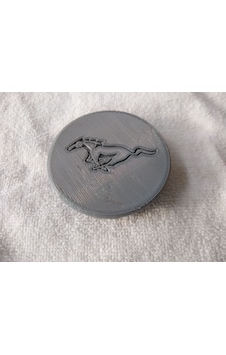 Mustang 2.5 İnç Jant Göbek Kapağı Hub Cap