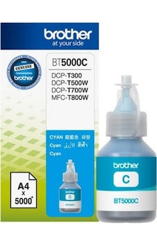 Brother BT5000C Cyan Mavi 5.000 Sayfa Şişe Mürekkep DCP-T300-310-500-510-700-710 MFC-T800-810 Brother BT5000C Cyan Mavi 5.000 Sayfa Şişe Mürekkep DCP-T300-310-500-510-700-710 MFC-T800-810