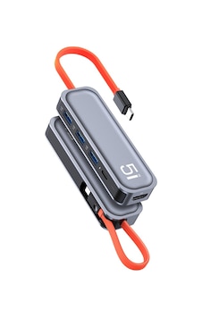 Rock Tr15 Multi Fonksiyon 5 İn 1 Type C Hub