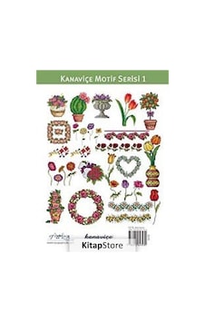 Kanaviçe Motif Serisi 1 - Bahçe ve Çiçekler- Tuva Tekstil Kanaviçe Motif Serisi 1 - Bahçe ve Çiçekler- Tuva Tekstil