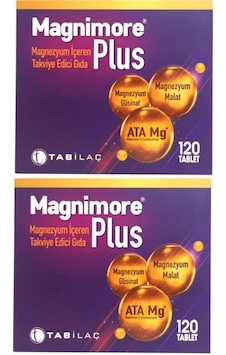 Magnimore Plus 120 Tablet 2 Adet Magnimore Plus 120 Tablet 2 Adet