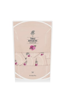 Rebul Bouquet 70 Derece Kolonyalı Mendil 50'Li Rebul Bouquet 70 Derece Kolonyalı Mendil 50'Li