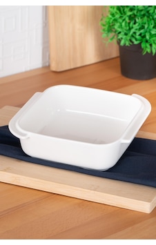 Acar Bianco Perla Kare Fırın Kabı - 19.5 Beyaz