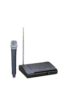 Leem Vhf-18 Antenli Telsiz Mikrofon-tek El Leem Vhf-18 Antenli Telsiz Mikrofon-tek El