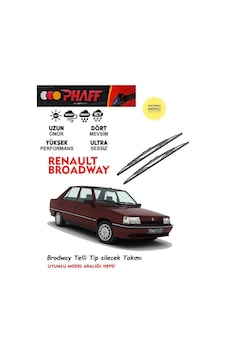 Brodway Telli Tip Silecek Takımı 2 Adet Brodway Telli Tip Silecek Takımı 2 Adet