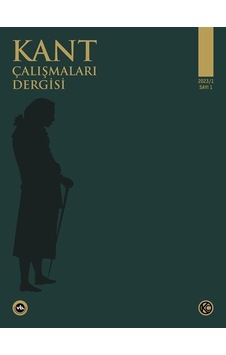 Kant Çalışmaları Dergisi / Kolektif